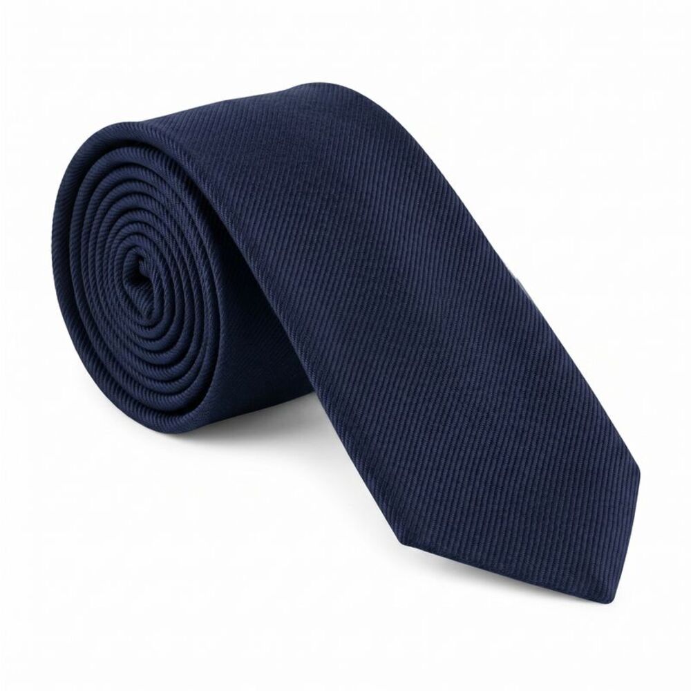 Emporio Armani Blue Silk Tie
